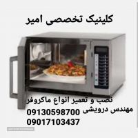 تعمیر و نصب تخصصی  انواع ماکروفر در اصفهان کلینیک تخصصی امیر