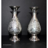 عرضه و تولید گلدان و تنگ و کلیه ظروف نقره در اصفهان 