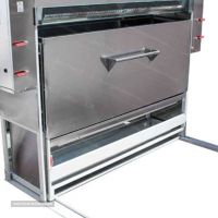 منقل کباب پز تابشی در سایزهای مختلف (کشویی)  -تجهیزات آشپزخانه  صنعتی تافر