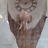 ساعت دیواری سه بعدی با طرح فیل