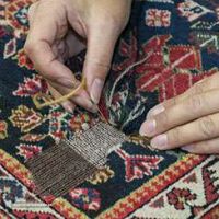 ترمیم سوختگی و پارگی فرش های ماشینی و دستبافت در اشکاوند اصفهان