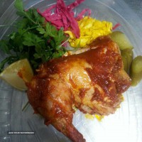 چلو مرغ و خوراک مرغ در اصفهان 