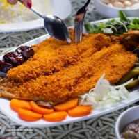 خوراک ماهی قزل آلا سوخاری در اصفهان