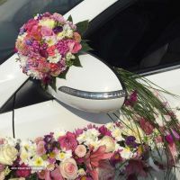 گل آرایی و تزیین ماشین عروس در اصفهان