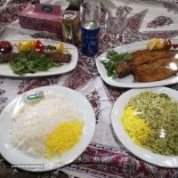 سفارش باقلا پلو با گوشت در خیابان بسیج _ اصفهان