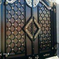 قیمت ساخت درب تمام استیل ورودی منزل / حیاط در اصفهان