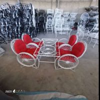 تولید میز و صندلی فلزی باغی  در نجف آباد.جاده نجف آباد .بهارستان.آتسگاه.درچه. خمینی شهر