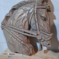 قیمت و خرید مجسمه سردیس اسب