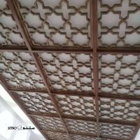 اجرا نما سقف گره چینی با چوب چنار اصفهان