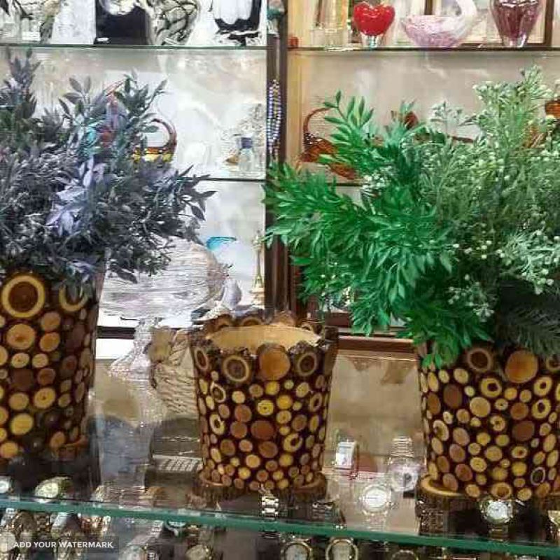 گلدان چوبی ارزان دراصفهان