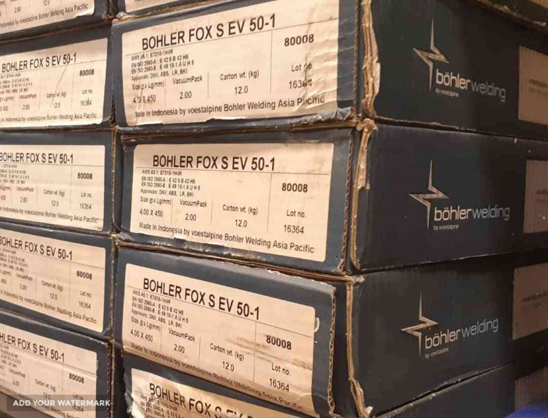 الکترود 7018 بهلر (BOHLER FOX S EV50-1)