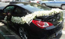 گل-آرایی-ماشین-عروس