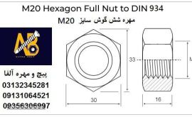 Nut M20