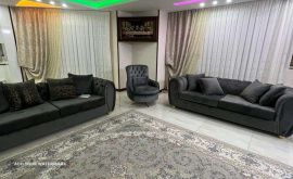 دوخت پرده حریر کرپ پتینه در اصفهان