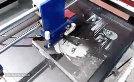 حکاکی عکس روی سنگ مزار (قبر) در اصفهان 