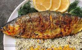 چلو ماهی قزل آلا در اصفهان