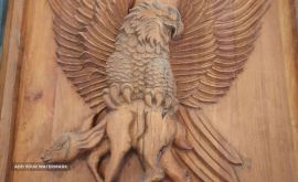 ساخت تابلو عقاب و آهو در اصفهان