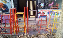 تولید چهارپایه فلزی در اصفهان