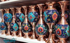میناکاری روی مس در اصفهان