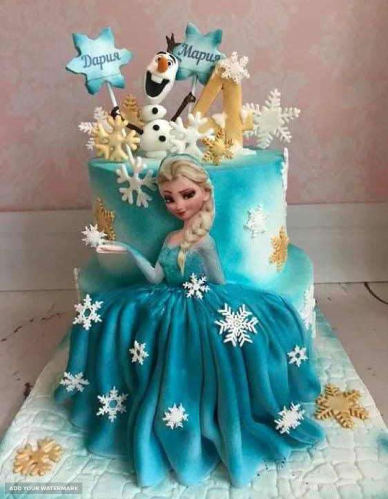سفارش کیک تولد عروسکی دخترانه و پسرانه اصفهان