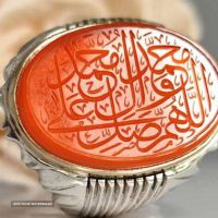 حکاکی دعای رزق و روزی روی انگشتر عقیق در اصفهان