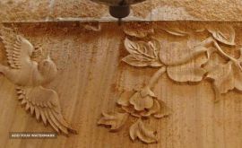 حکاکی سه بعدی روی چوب در اصفهان 