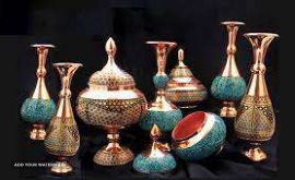  فروش صنایع دستی در خیابان کهندژ اصفهان