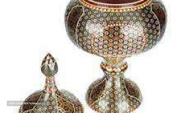 قیمت ظروف خاتم کاری در اصفهان