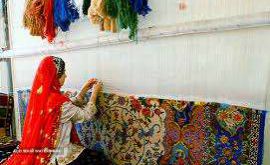 دارکشی  فرش دستباف اصفهان