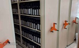 قیمت و خرید قفسه فلزی متحرک ریلی در اصفهان