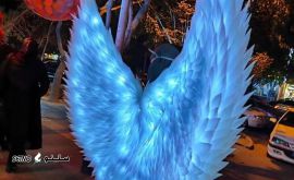 قیمت / خرید بال فرشته چراغدار در اصفهان