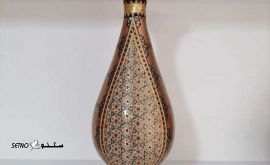فروش گلدان صراحی تمام خاتم در اصفهان