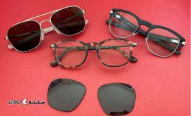 فروش انواع عینک های طبی و آفتابی خیابان مدرس / خرید و قیمت لنز طبی در اصفهان