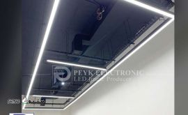 commercial-linear-pendant-light-produce-and-installation--years-gaurantee
