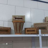 فروش ست جا دستمال کاغذی و سطل خاتم در شهر ری تهران