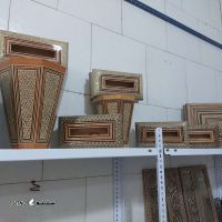 فروش ست پذیرایی (جا دستمال کاغذی خاتم ، سطل خاتم ، گلدان خاتم) تهران / کرج / شهریار
