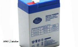 قیمت و خرید باتری 6 ولت 4.5 آمپر برند IBIZA POWER در اصفهان