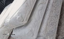 سنگ تراشی در باغ رضوان اصفهان