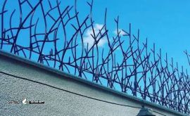 سفارش ساخت حفاظ دیوار شاخ گوزنی  - قیمت هر متر حفاظ دیوار 