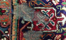 ترمیم پارگی و بید خوردگی  فرش دستباف شیراز