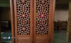 تولید ، ساخت درب و پنجره چوبی گره چینی سنتی در تهران