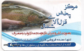 پخش  / فروش ماهی قزل آلای تازه در اصفهان 
