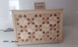 ساخت میز چوبی گره چینی در اصفهان