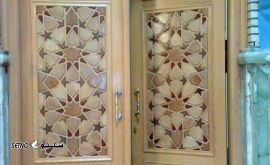 ساخت درب چوبی مسجد | حسينيه | امامزاده 