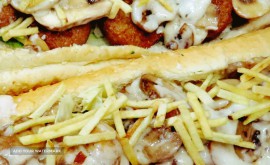 فلافل قارچ و پنیر (2)