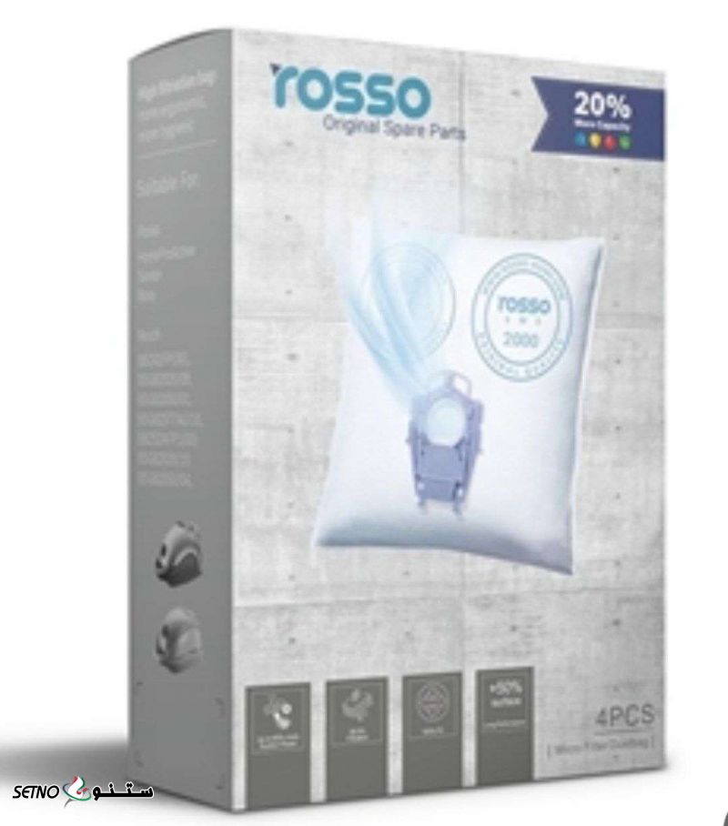 خدمات فروش پاکت جاروبرقی ROSSO اصفهان