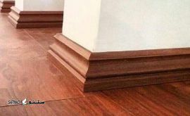 قیمت قرنیز ام دی اف MDF  پی وی سی PVC در اصفهان