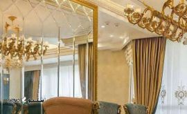 قیمت آینه دکوراتیو پذیرایی طرح کلاسیک / مدرن در اصفهان