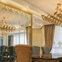 قیمت آینه دکوراتیو پذیرایی طرح کلاسیک / مدرن در اصفهان