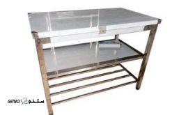 ساخت میز پیشخوان استیل رستوران فست فود اصفهان